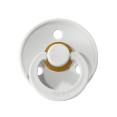 Bibs Dummies Size 1 Colour Collection Round - Twin Pack