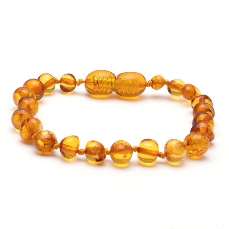 Zebra Babies Amber Bracelet 14cm