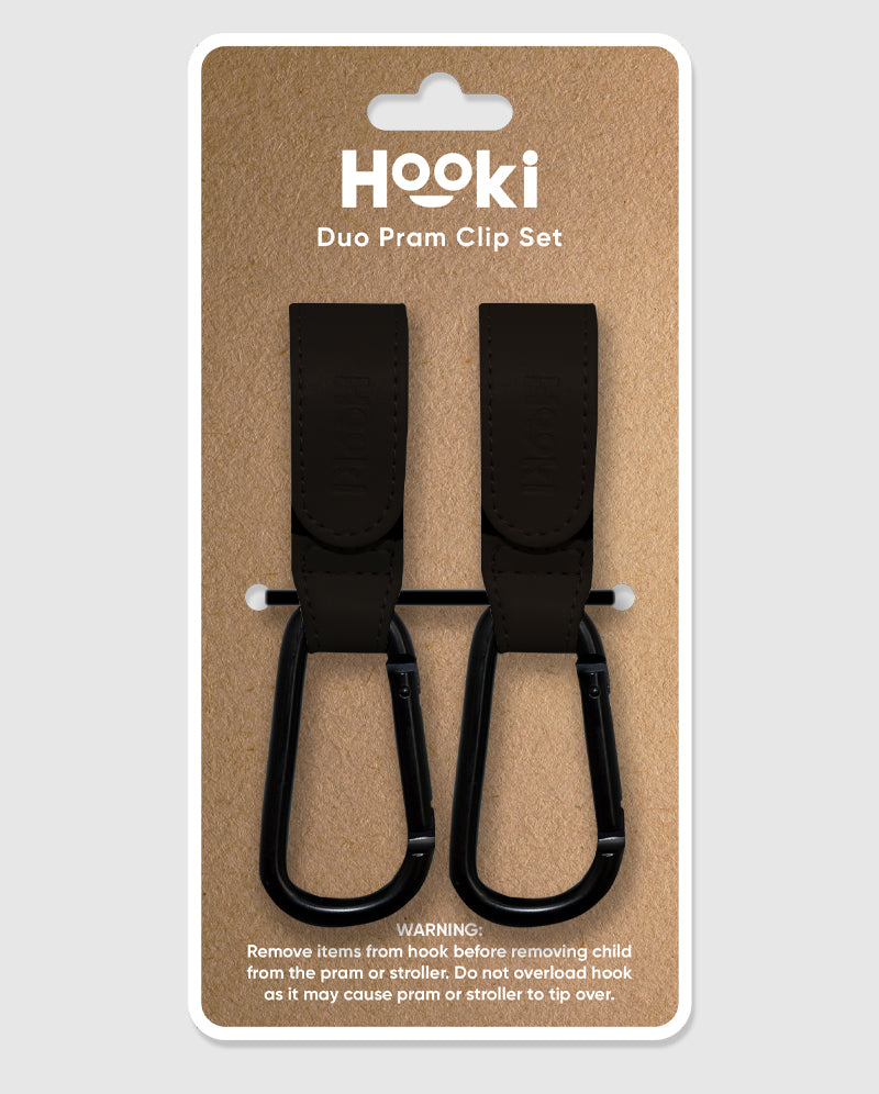 Hooki Duo Pram Clip Set
