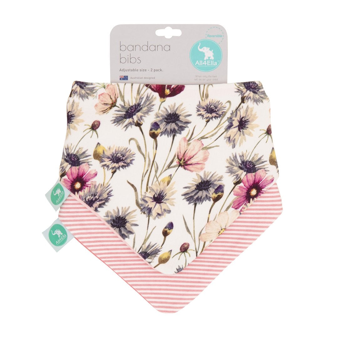 All4ella Bandana Bibs 2pk
