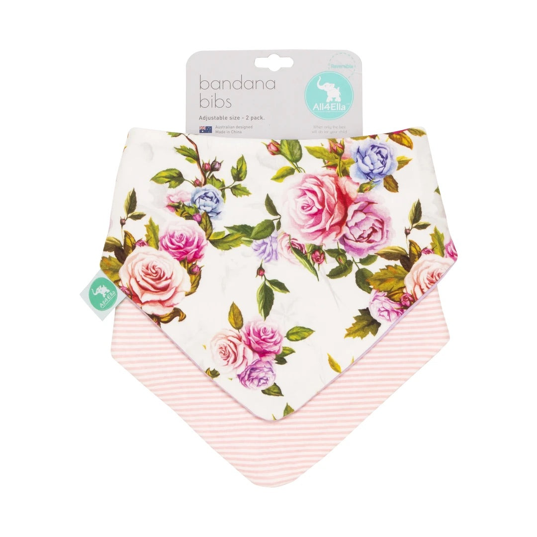 All4ella Bandana Bibs 2pk