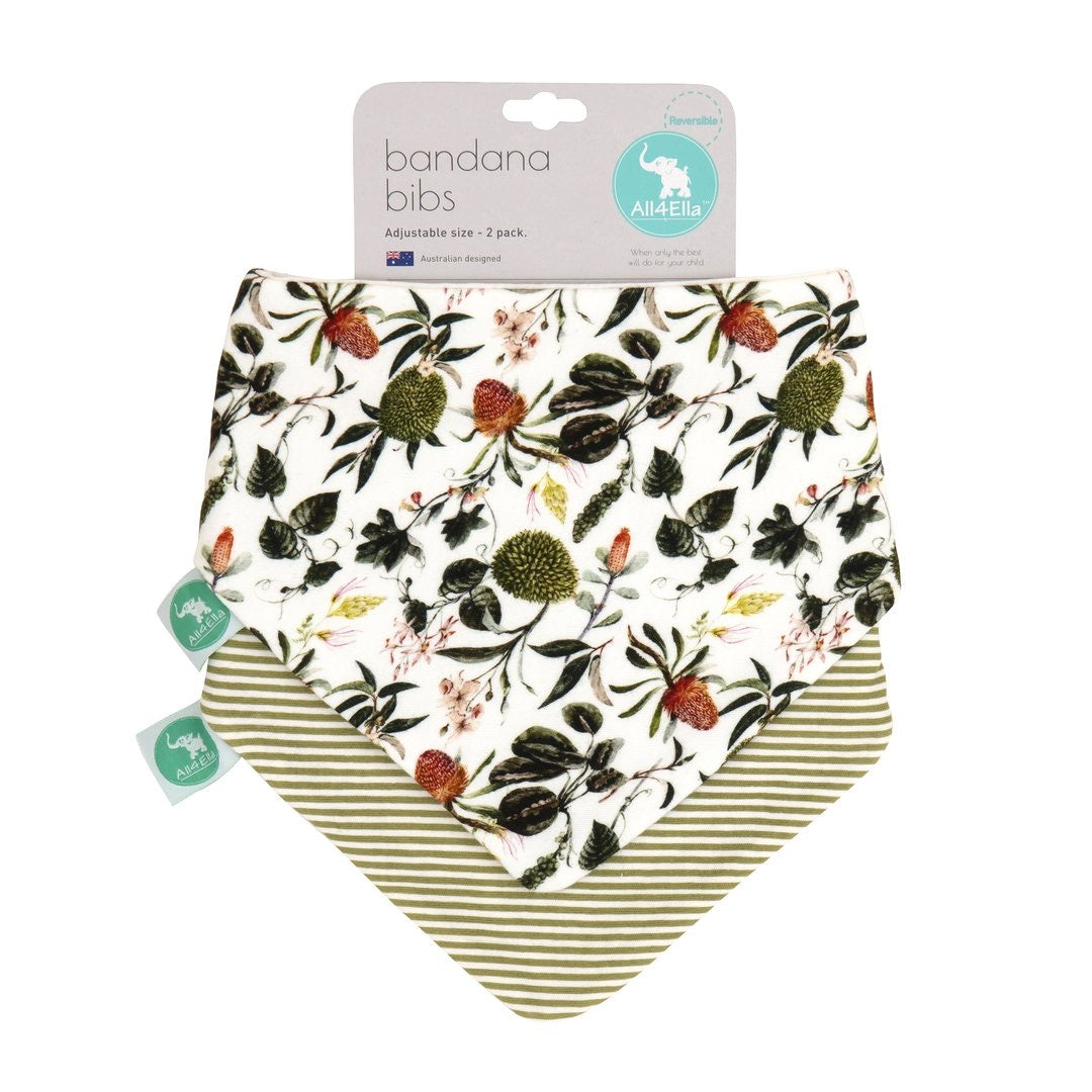 All4ella Bandana Bibs 2pk