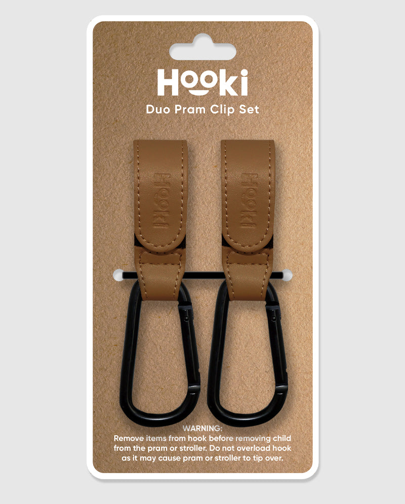 Hooki Duo Pram Clip Set