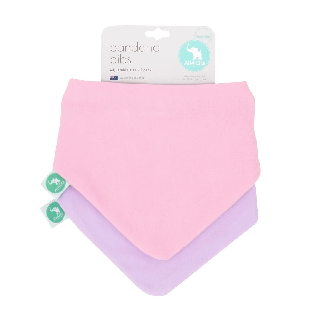 All4ella Bandana Bibs 2pk