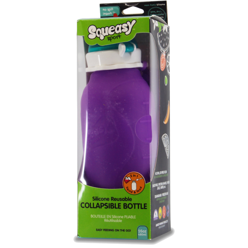 Squeasy Snacker Sports 16oz
