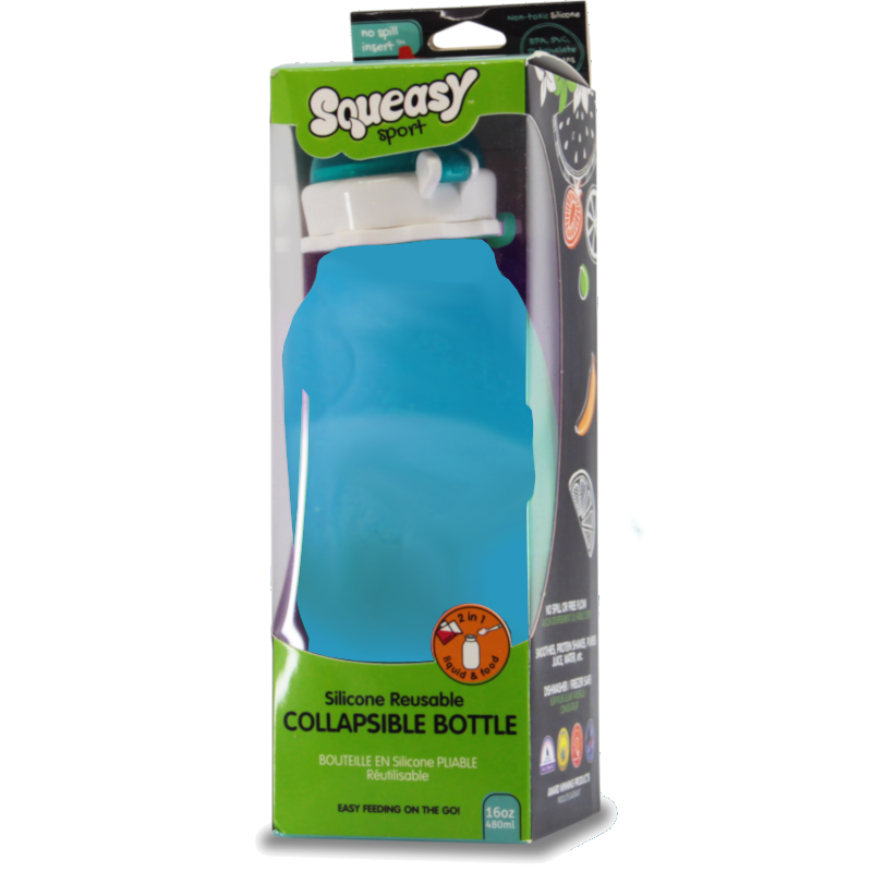 Squeasy Snacker Sports 16oz