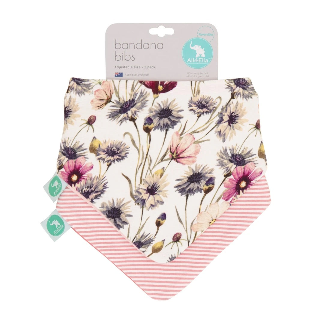 All4ella Bandana Bibs 2pk