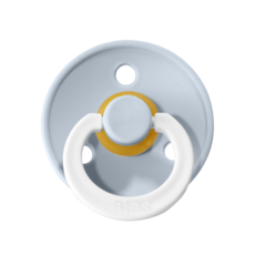 Bibs Dummies Size 1 Colour Collection Round - Twin Pack