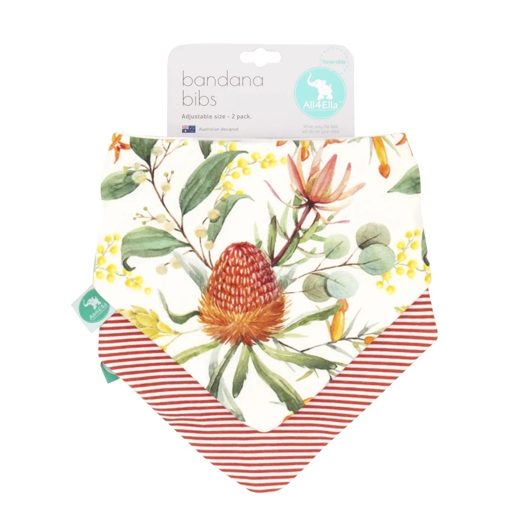 All4ella Bandana Bibs 2pk