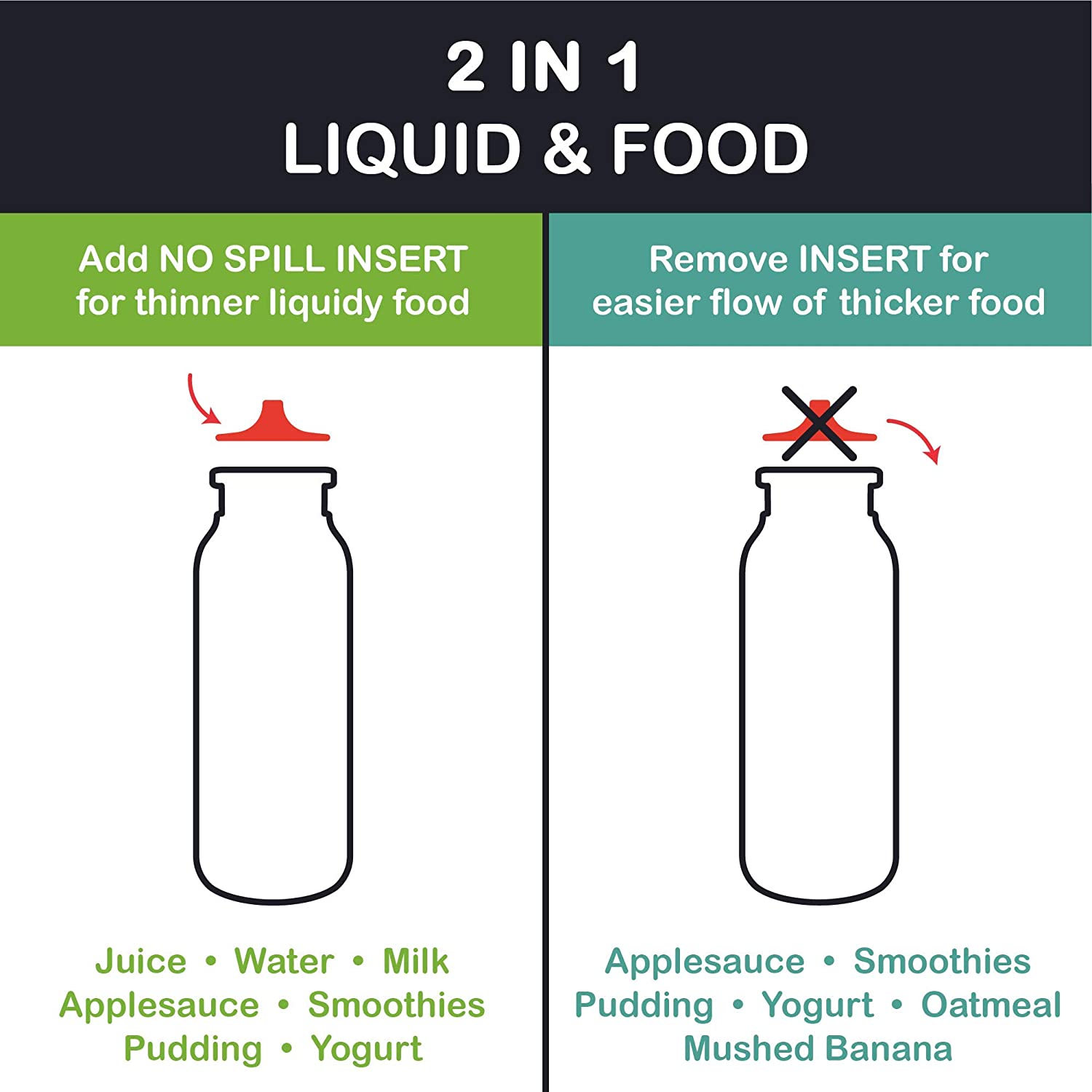 Squeasy Snacker Sports 16oz