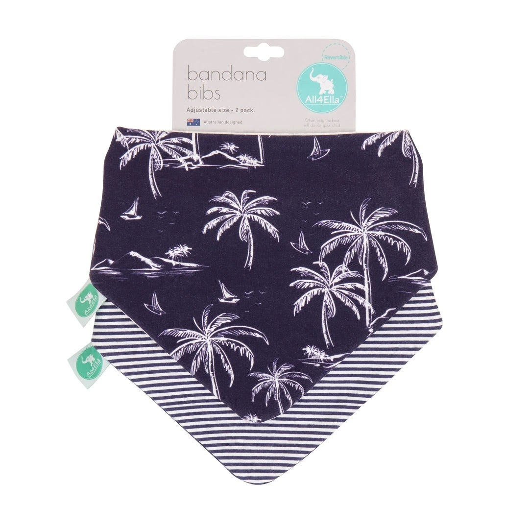 All4ella Bandana Bibs 2pk