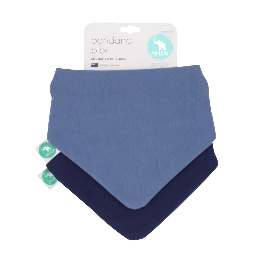 All4ella Bandana Bibs 2pk