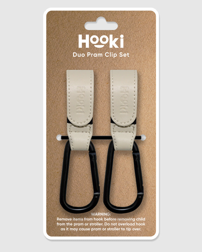 Hooki Duo Pram Clip Set