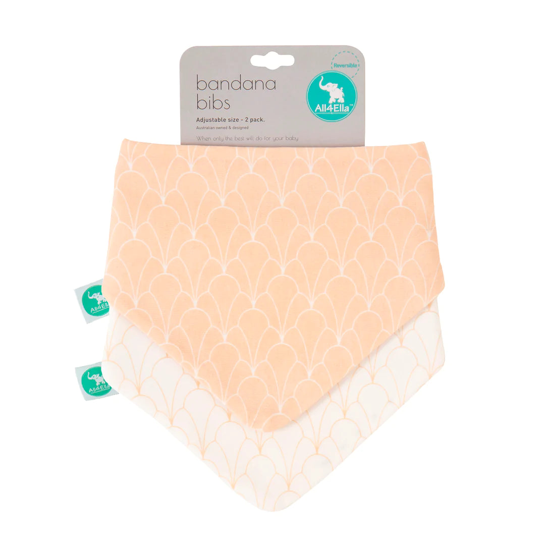 All4ella Bandana Bibs 2pk
