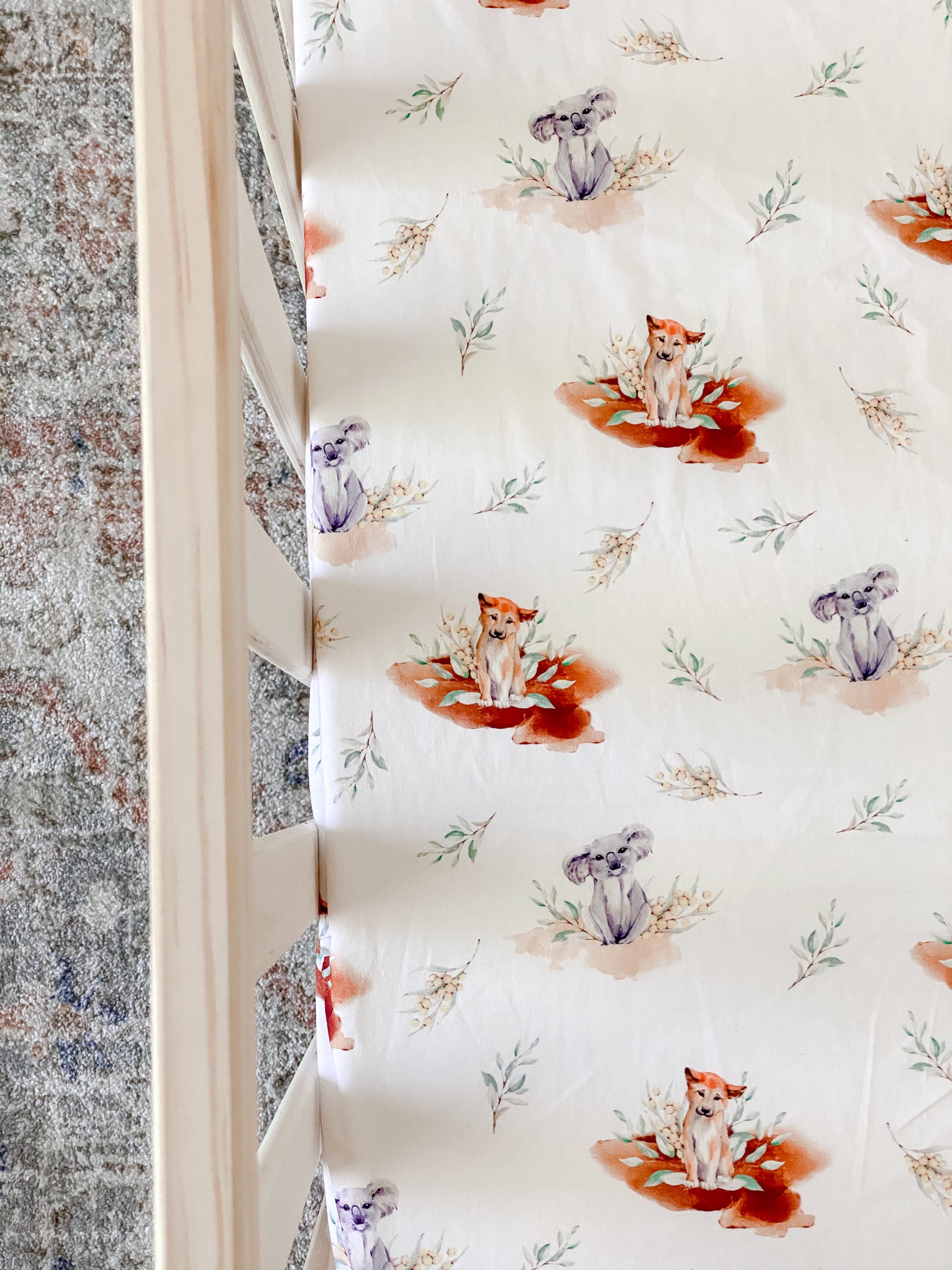 Snuggly Jacks Fitted Cot Sheet