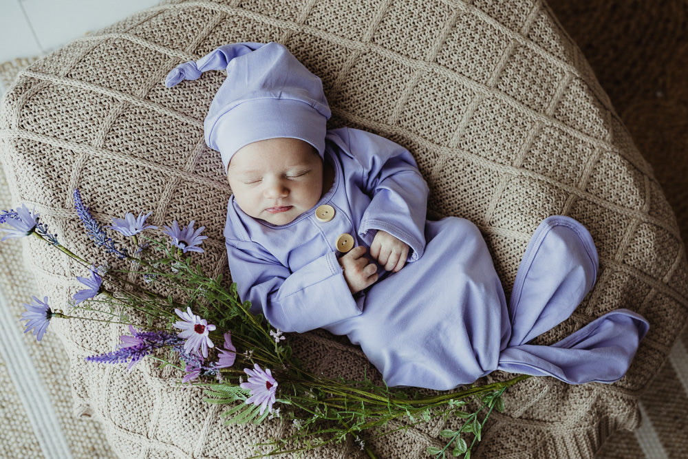 Snuggly Jacks Newborn Knotted Gown