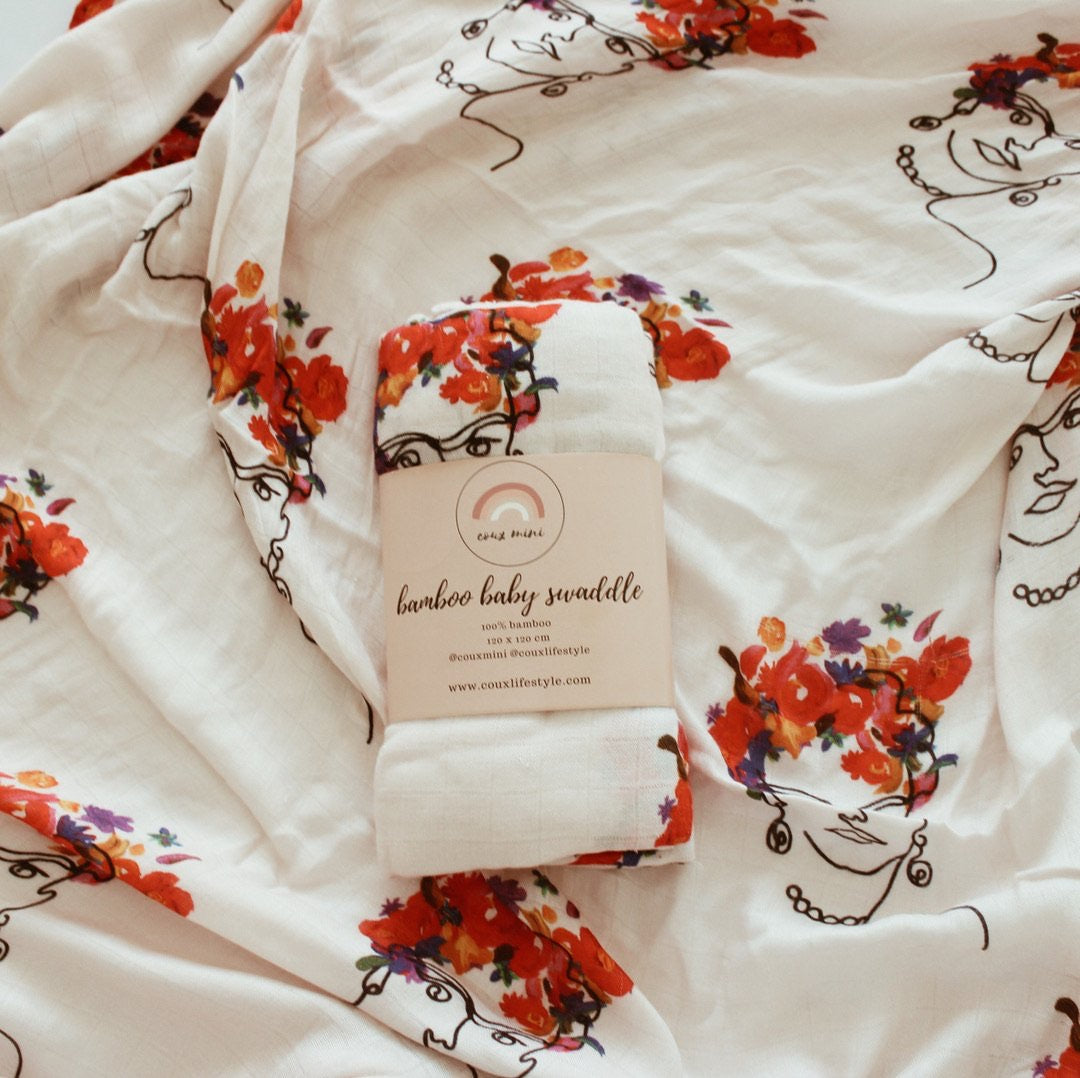 Treehouse Lane Designs Frida Bamboo Muslin Wrap