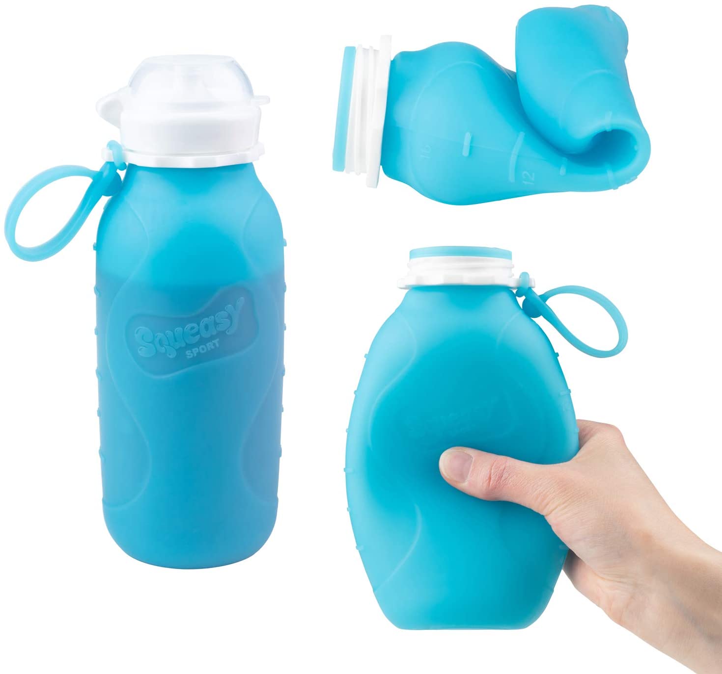 Squeasy Snacker Sports 16oz