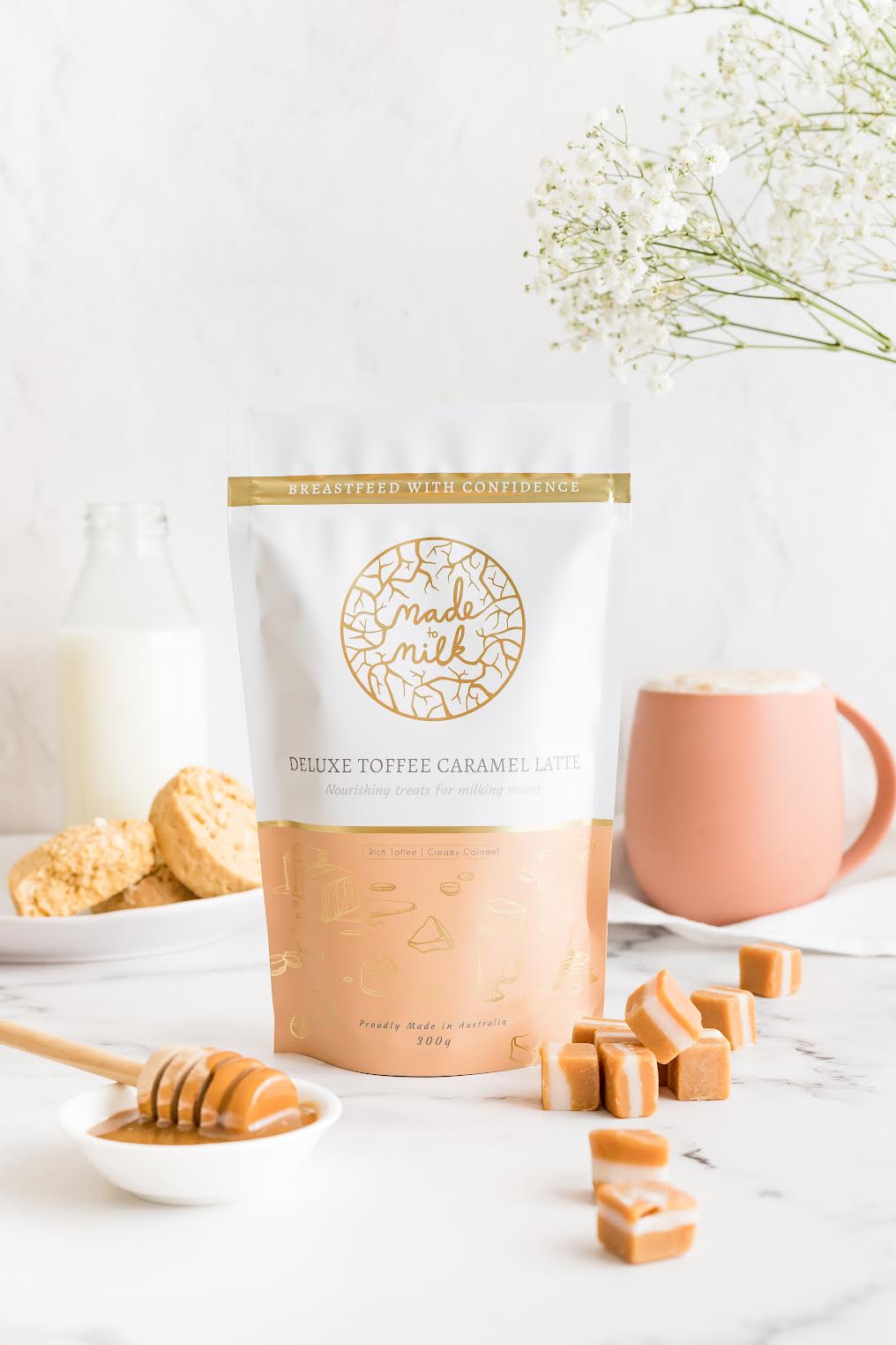 Made To Milk Toffee Caramel Latte Mix