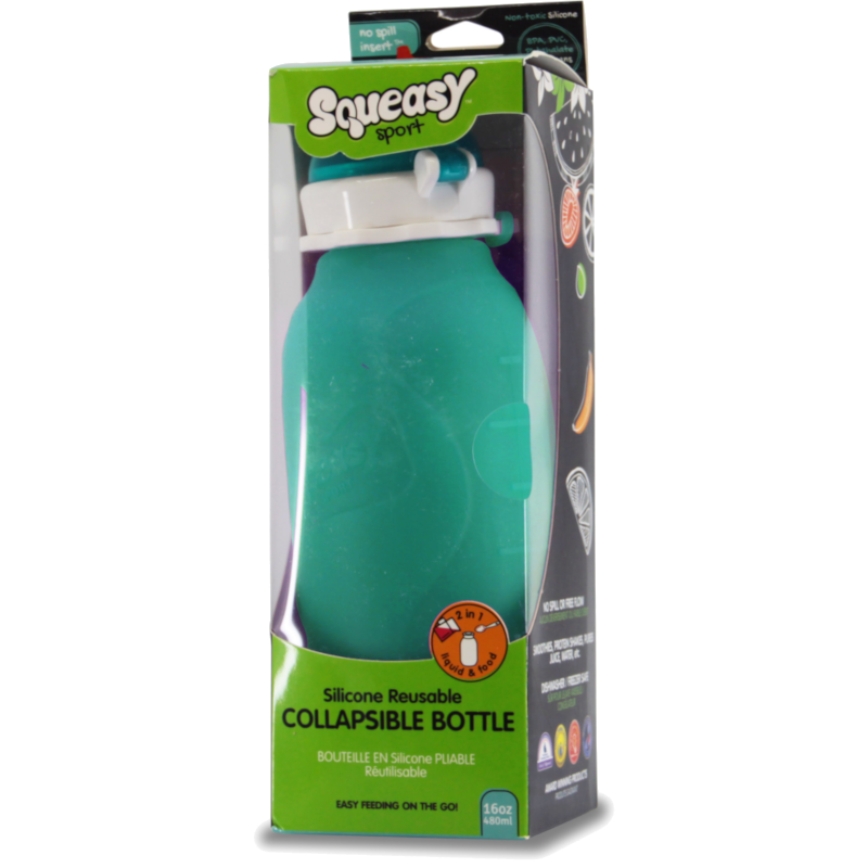 Squeasy Snacker Sports 16oz
