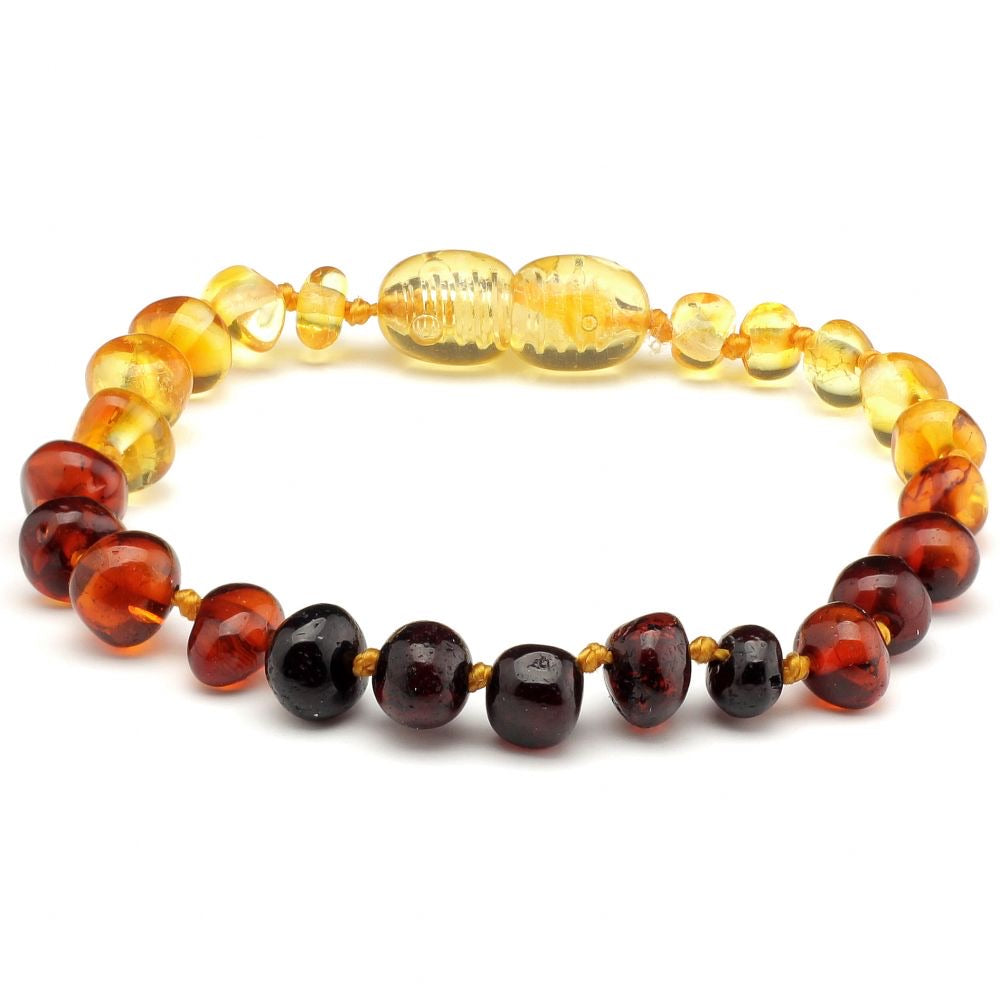 Zebra Babies Amber Bracelet 14cm