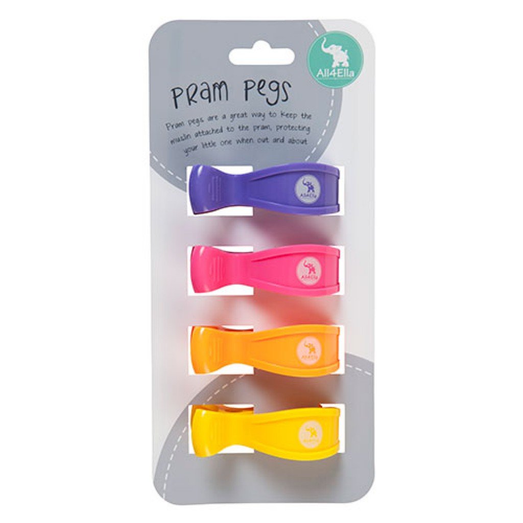 All4ella Pram Pegs 4pk