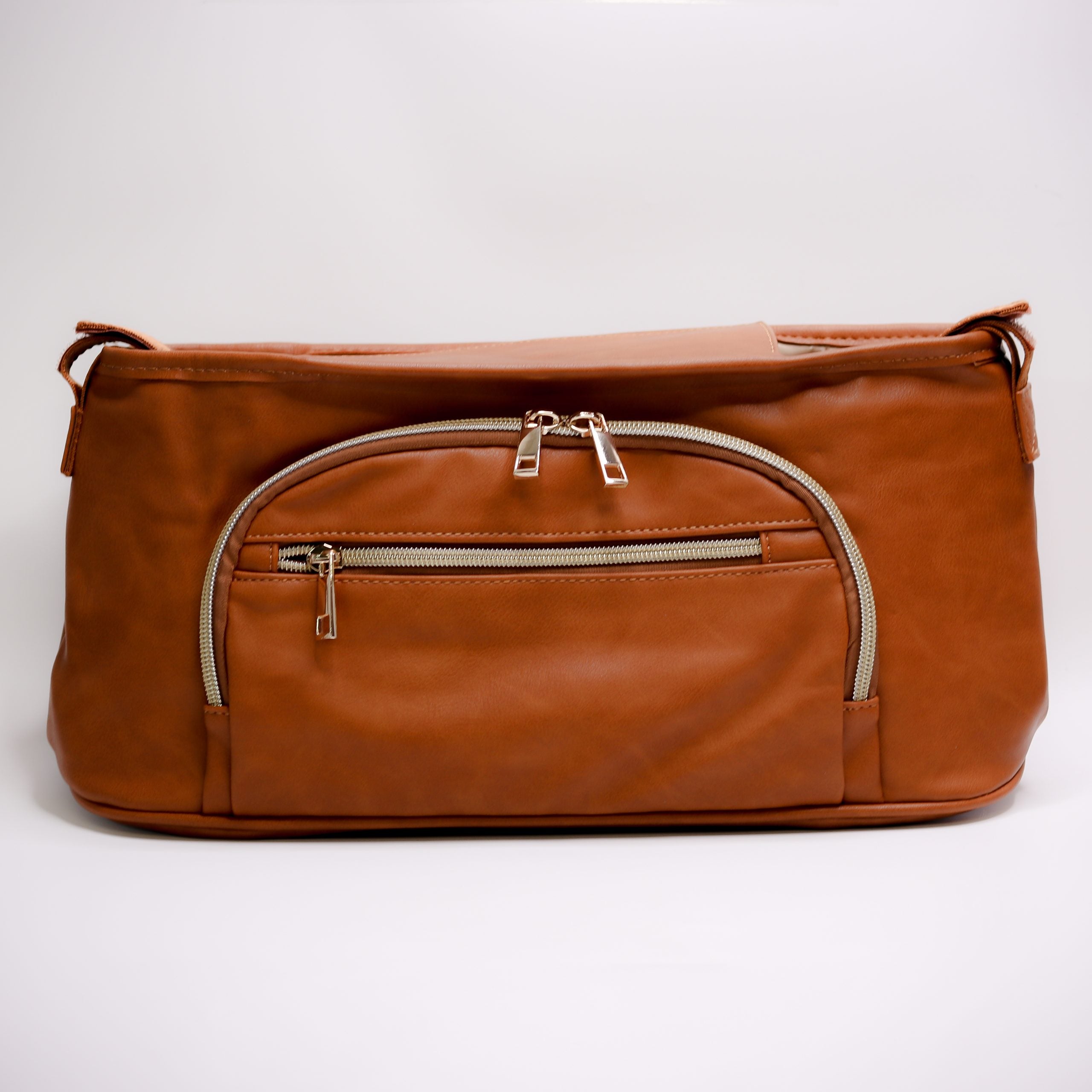 Zebra Babies Pram Caddy Organiser Faux Leather