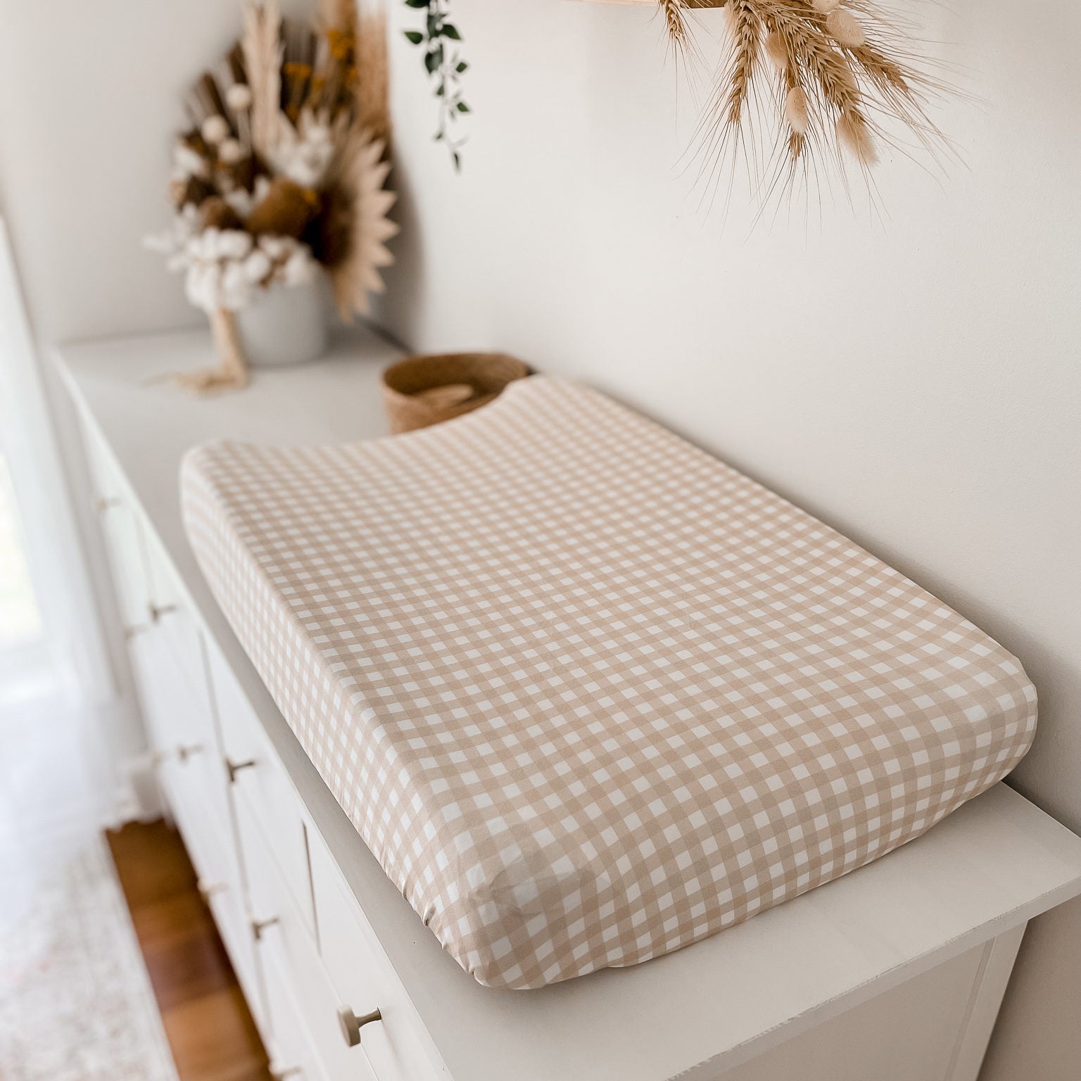 Snuggly Jacks Fitted Bassinet Sheet/ Change Mat Cover