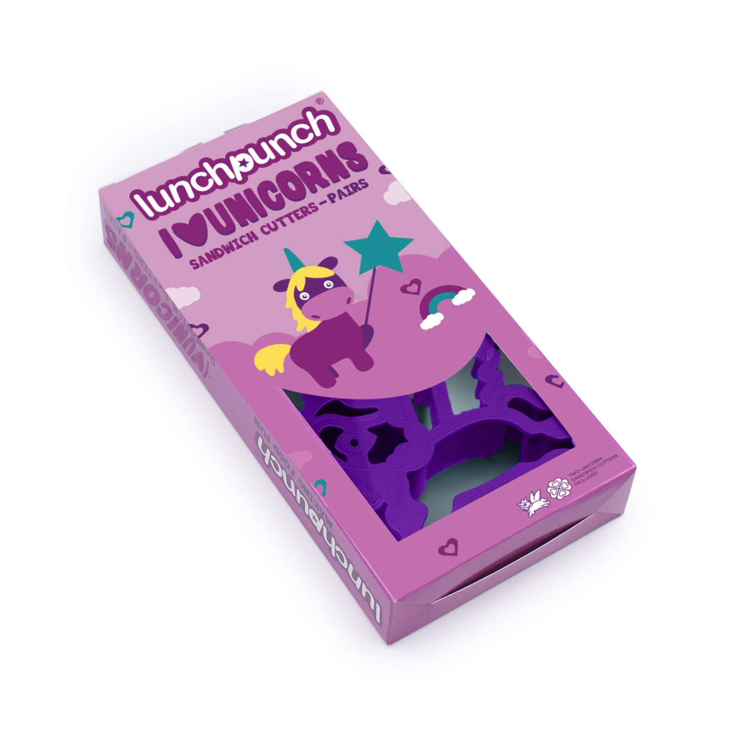 Lunch Punch Pairs Sandwich Cutters