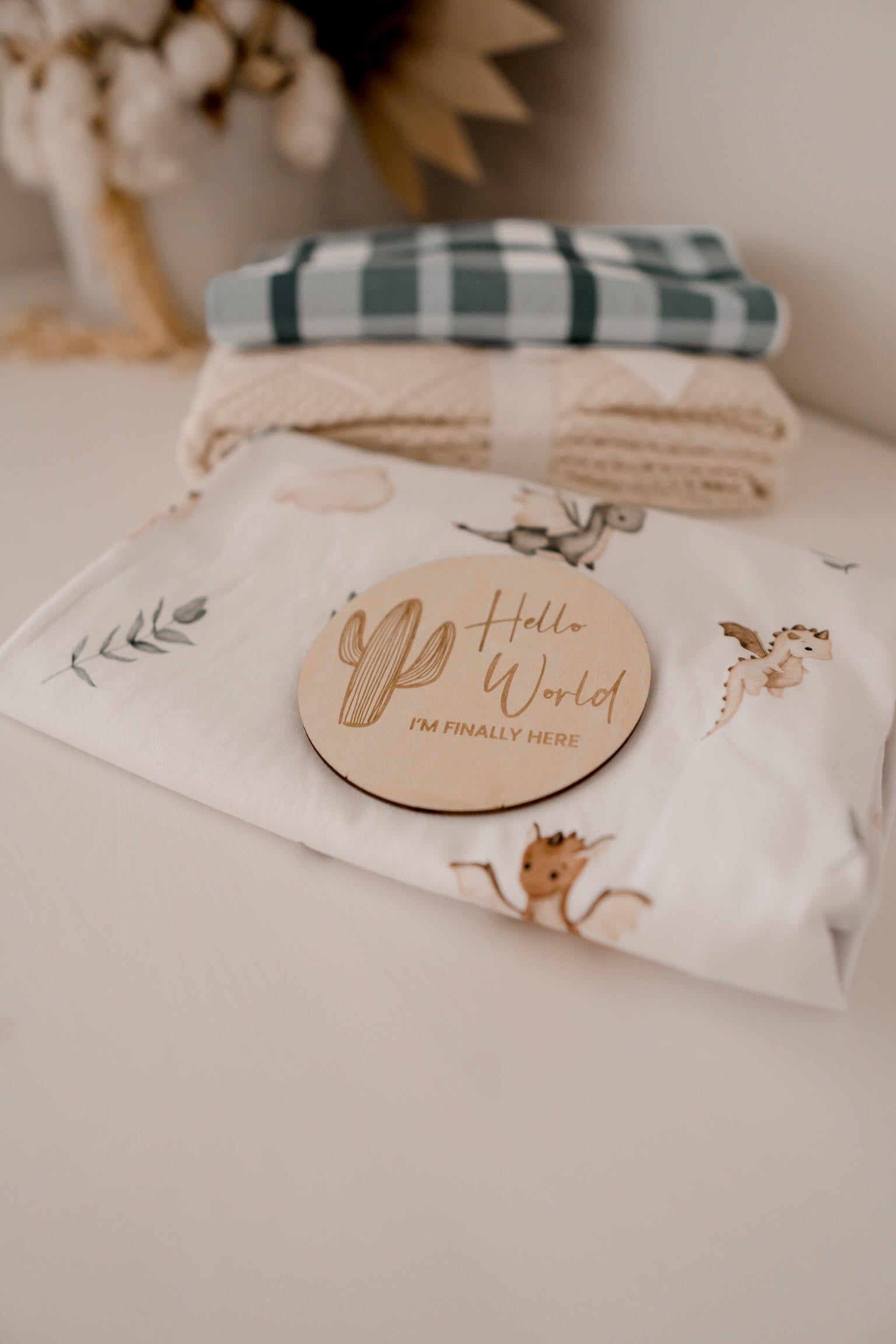 Hello World Cactus Announcement Disc