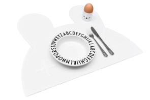 We Might Be Tiny Character Placemats - Bunny