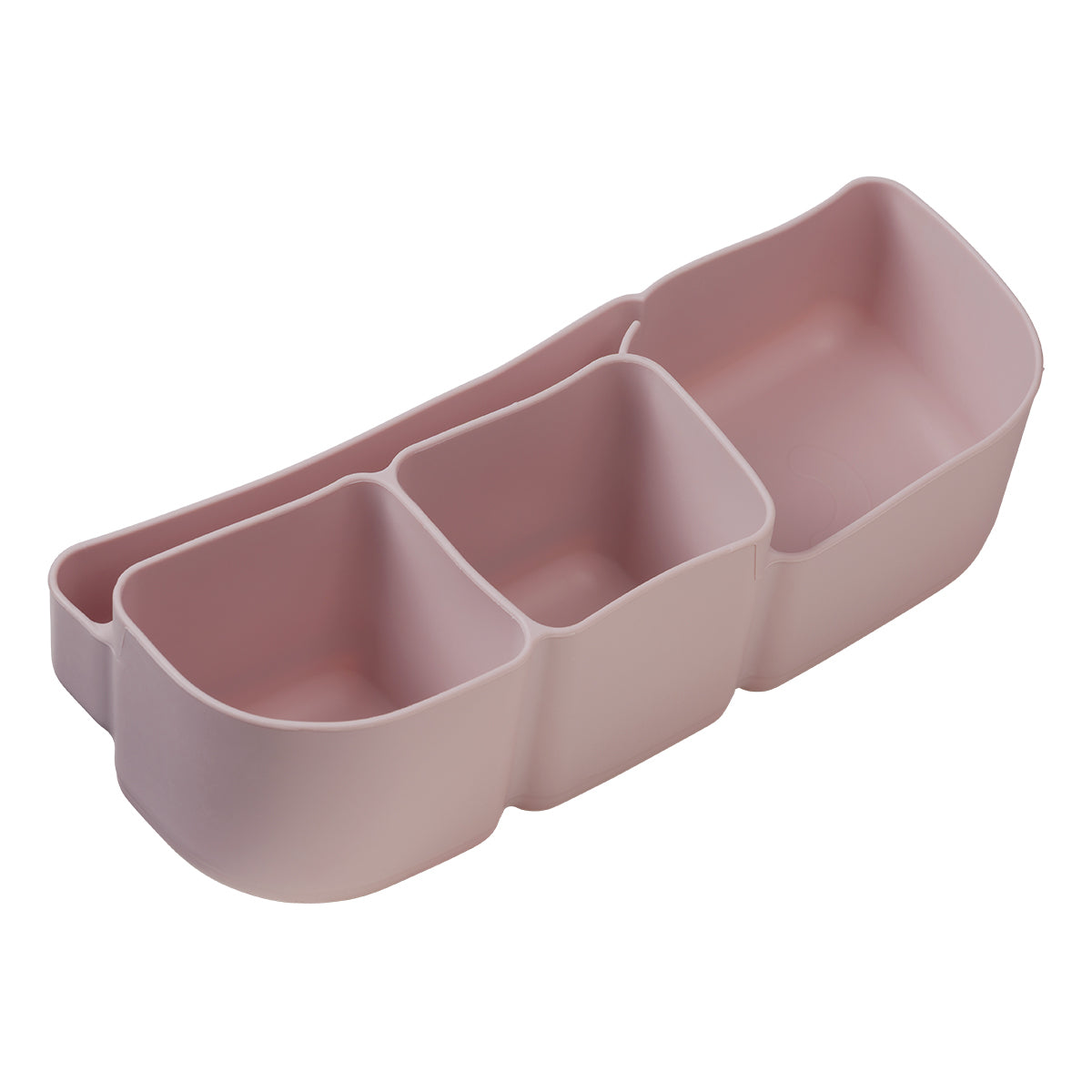 b.box Silicone Bento Tray for Lunchbox Berry