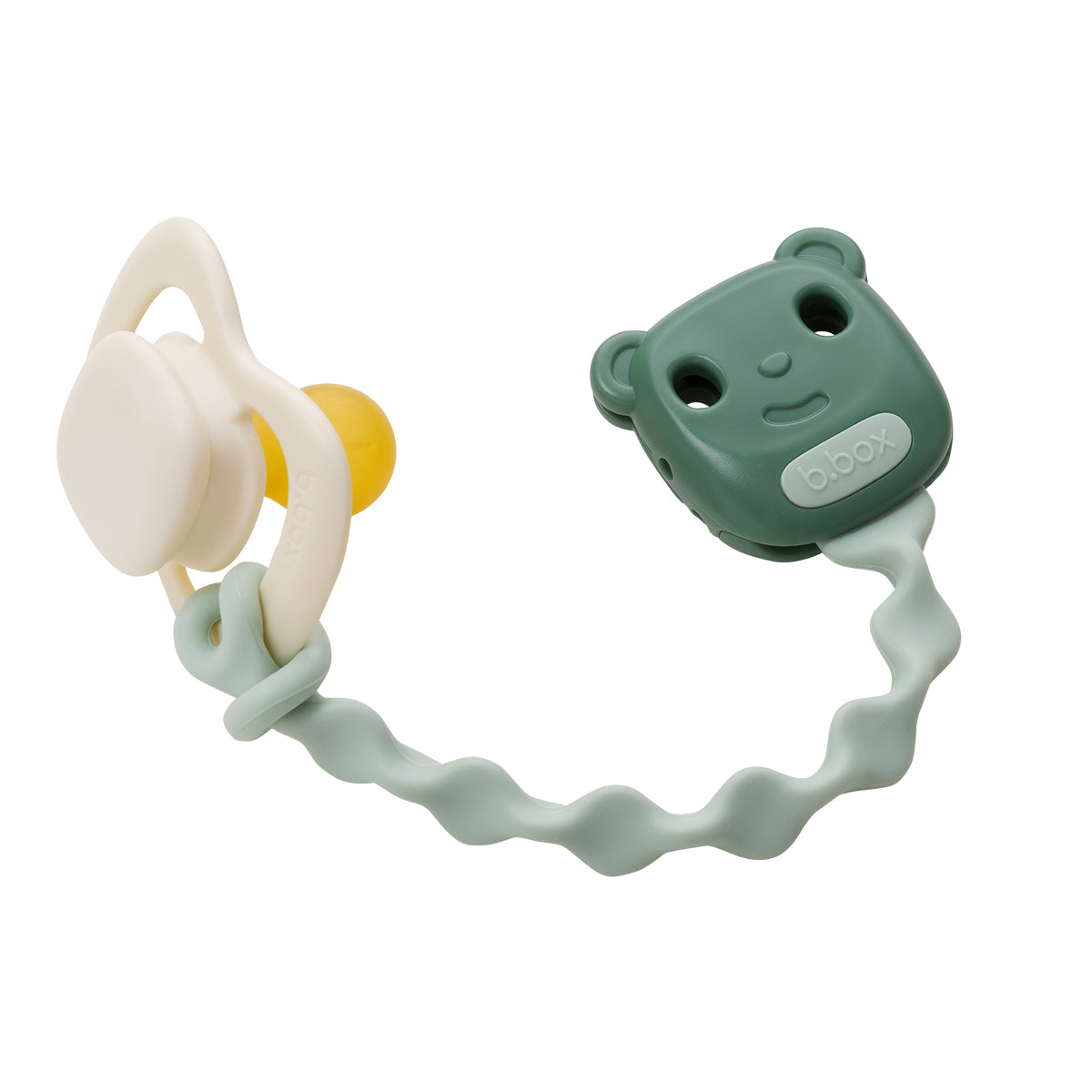 b.box Soother Clips Sage/Ocean