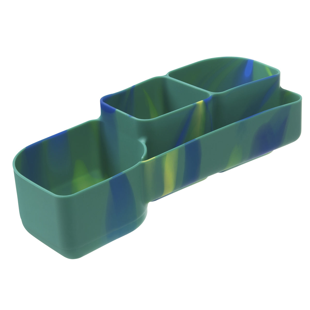 b.box Silicone Bento Tray Lunchbox Electric Jungle