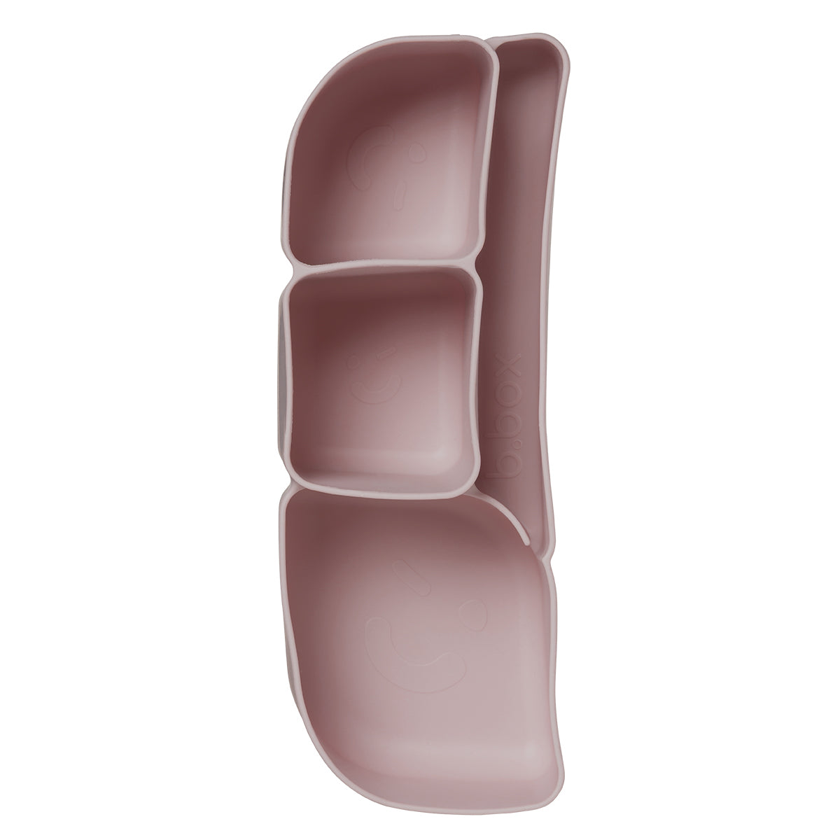 b.box Silicone Bento Tray for Lunchbox Berry