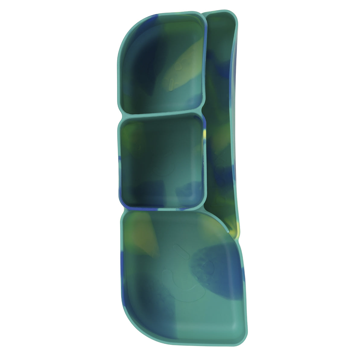 b.box Silicone Bento Tray Lunchbox Electric Jungle