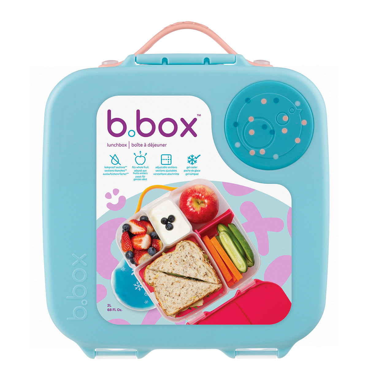 b.box Luncbox 2lt Confetti