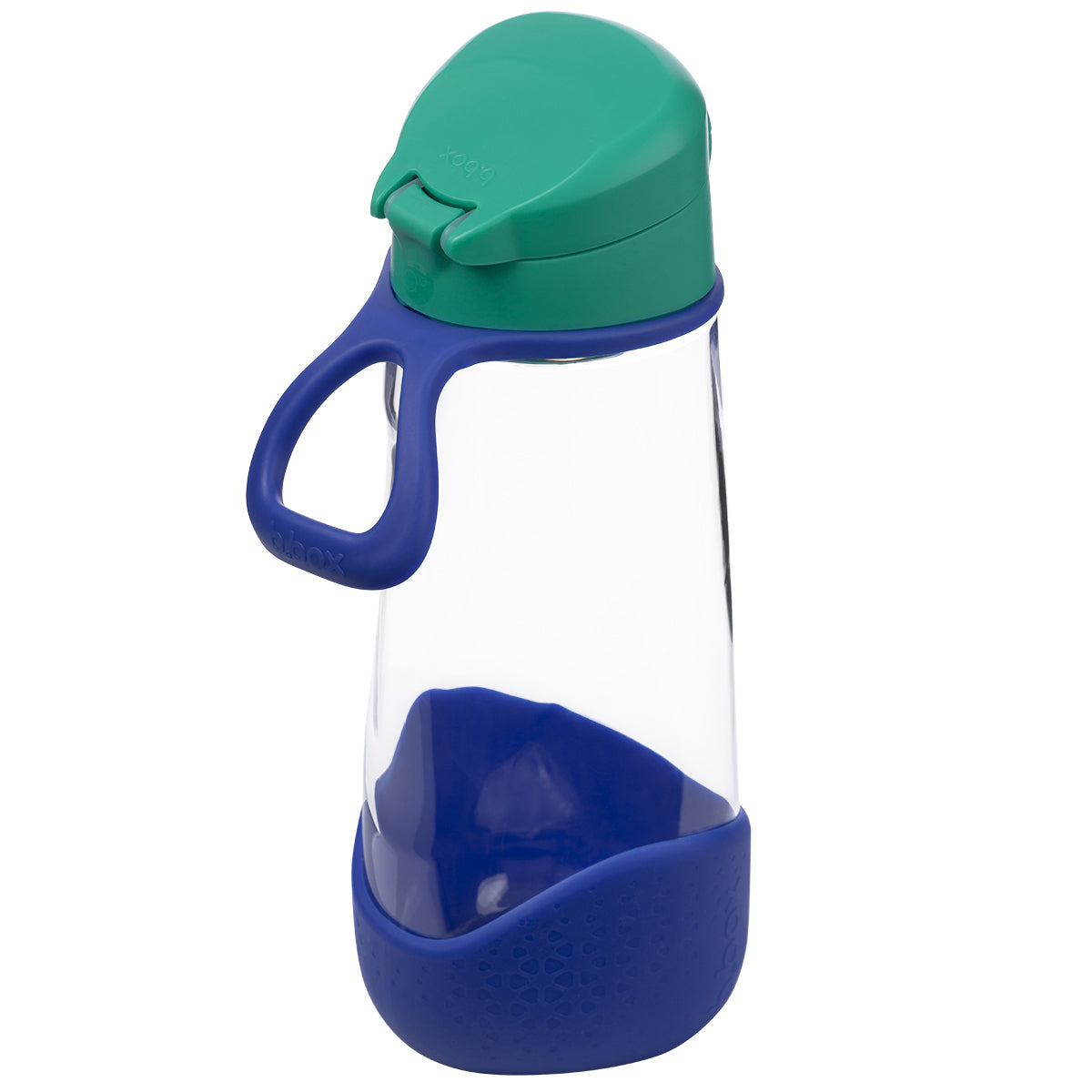 b.box 600ml Tritan Sport Spout Bottle Electric Jungle