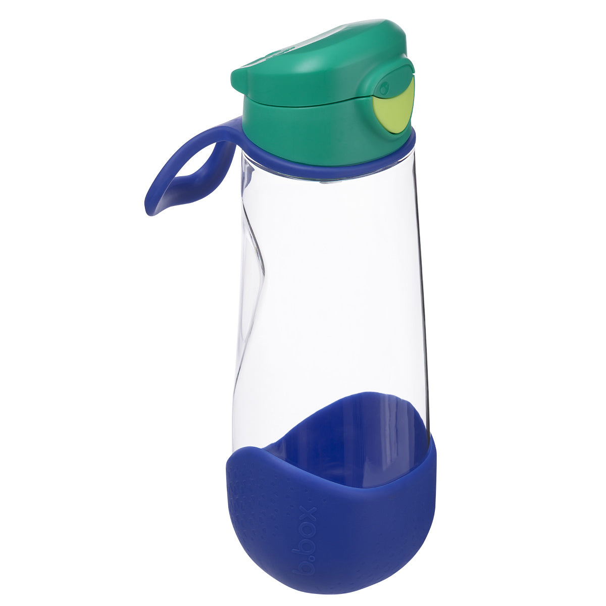 b.box 600ml Tritan Sport Spout Bottle Electric Jungle