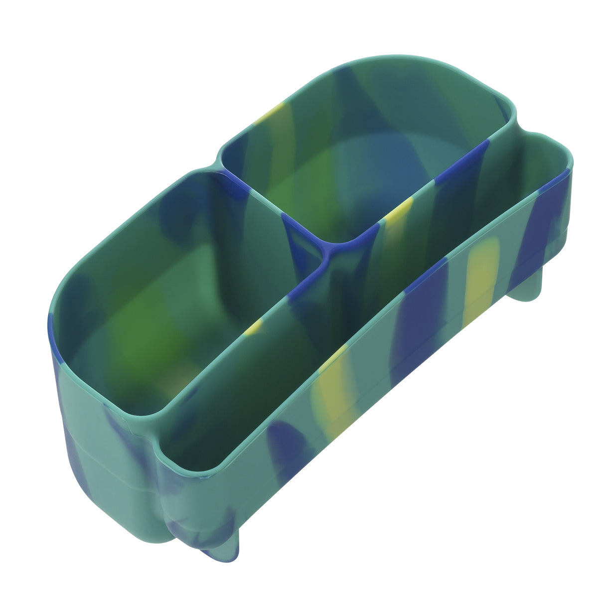 b.box Silicone Bento Tray Mini Lunchbox Electric Jungle