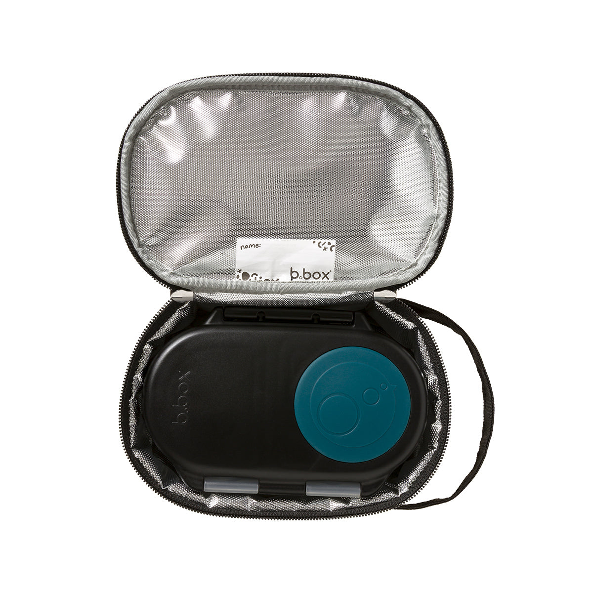 b.box Insulated Snack Bag Basic Black