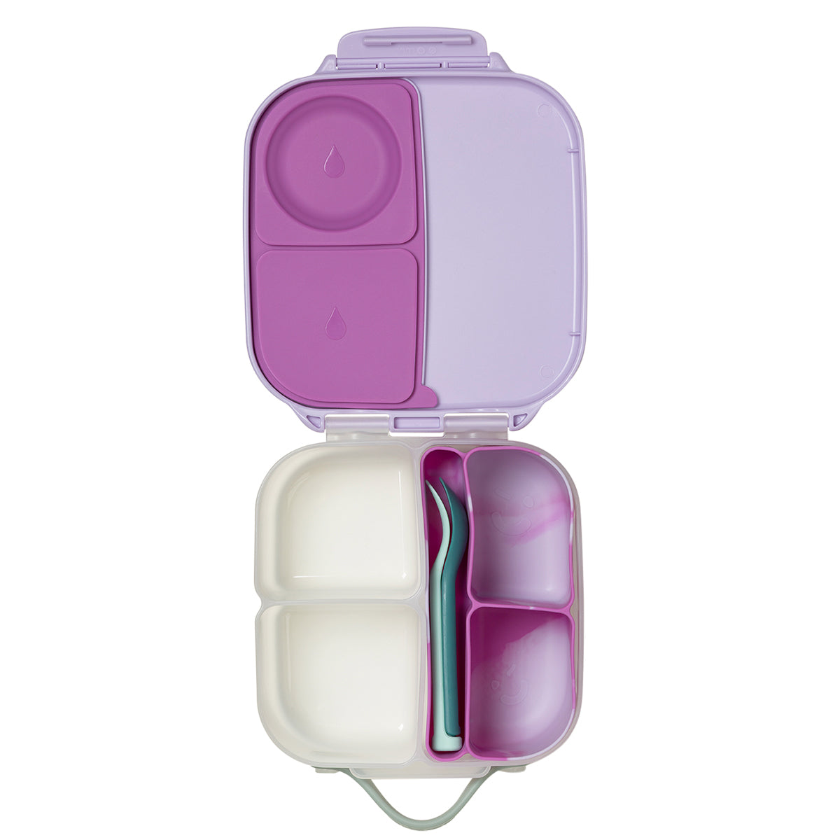 b.box Silicone Bento Tray - Mini Lunchbox Cosmic