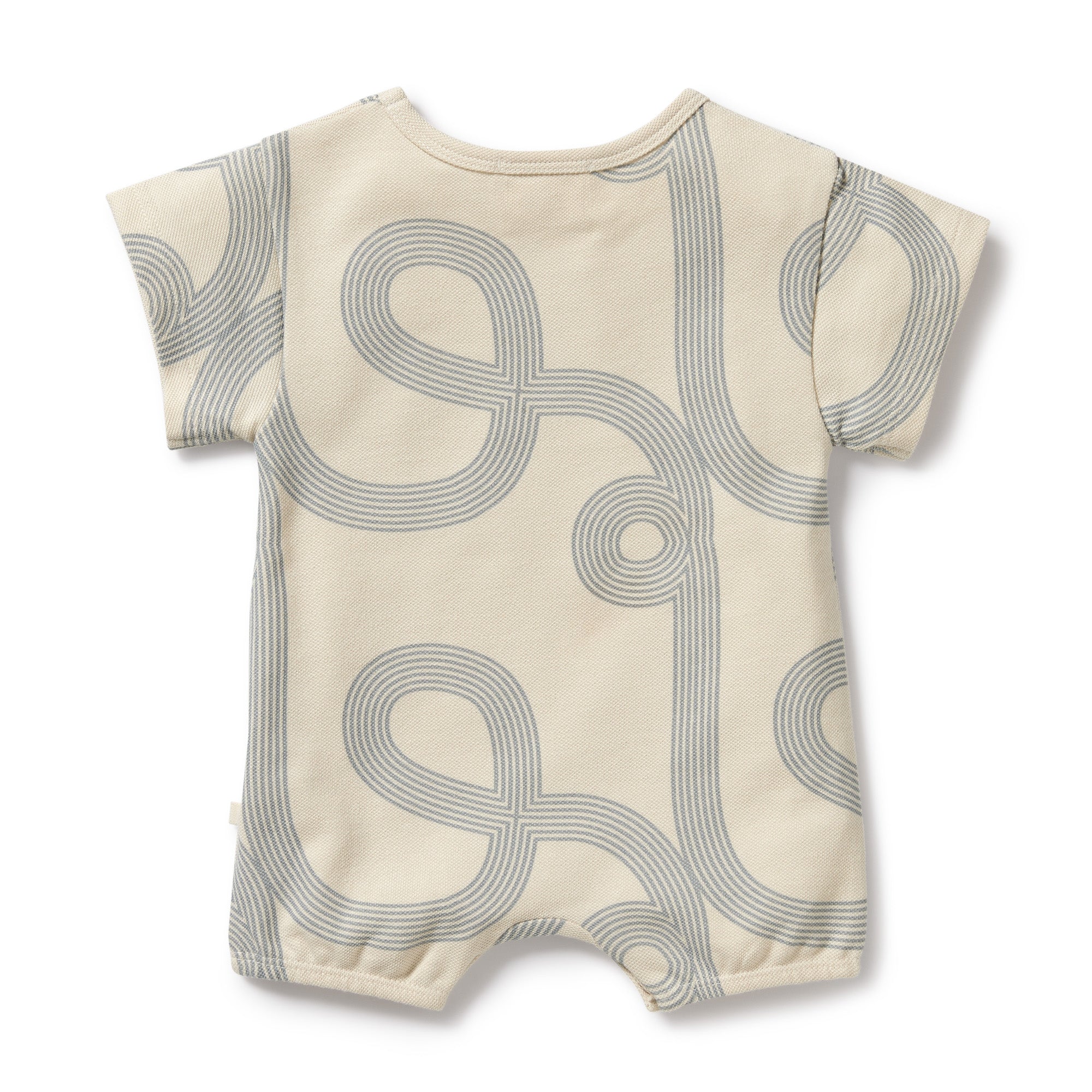 Wilson & Frenchy Organic Cotton Growsuit- Follow Me