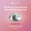 Silverette Silver Nursing Cups Medium