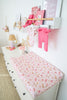 Snuggle Hunny Boots & Bows Orgnaic Bassinet/Change Pad Cover