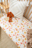 Snuggle Hunny Cowboys Organic Fitted Cot Sheet
