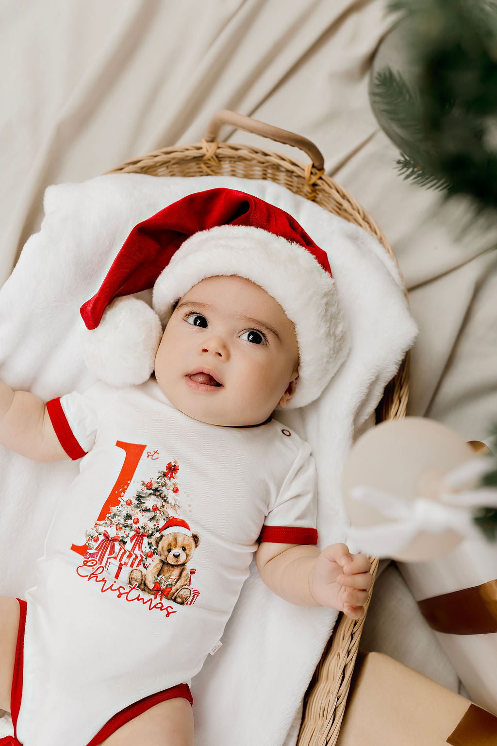 Confetti Kidz My First Christmas Bamboo Bodysuit