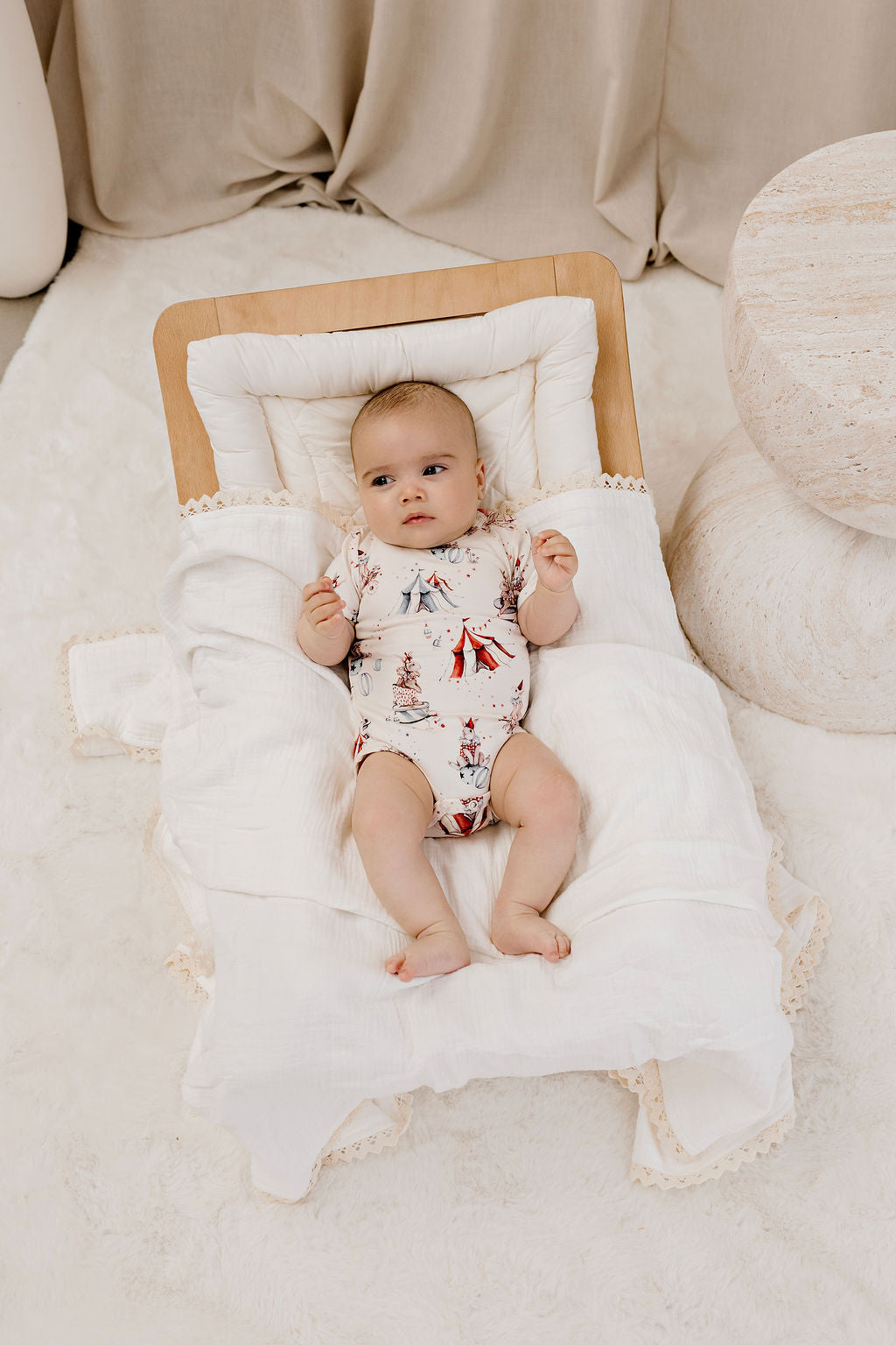Confetti Kidz Circus Bunnies Bodysuit