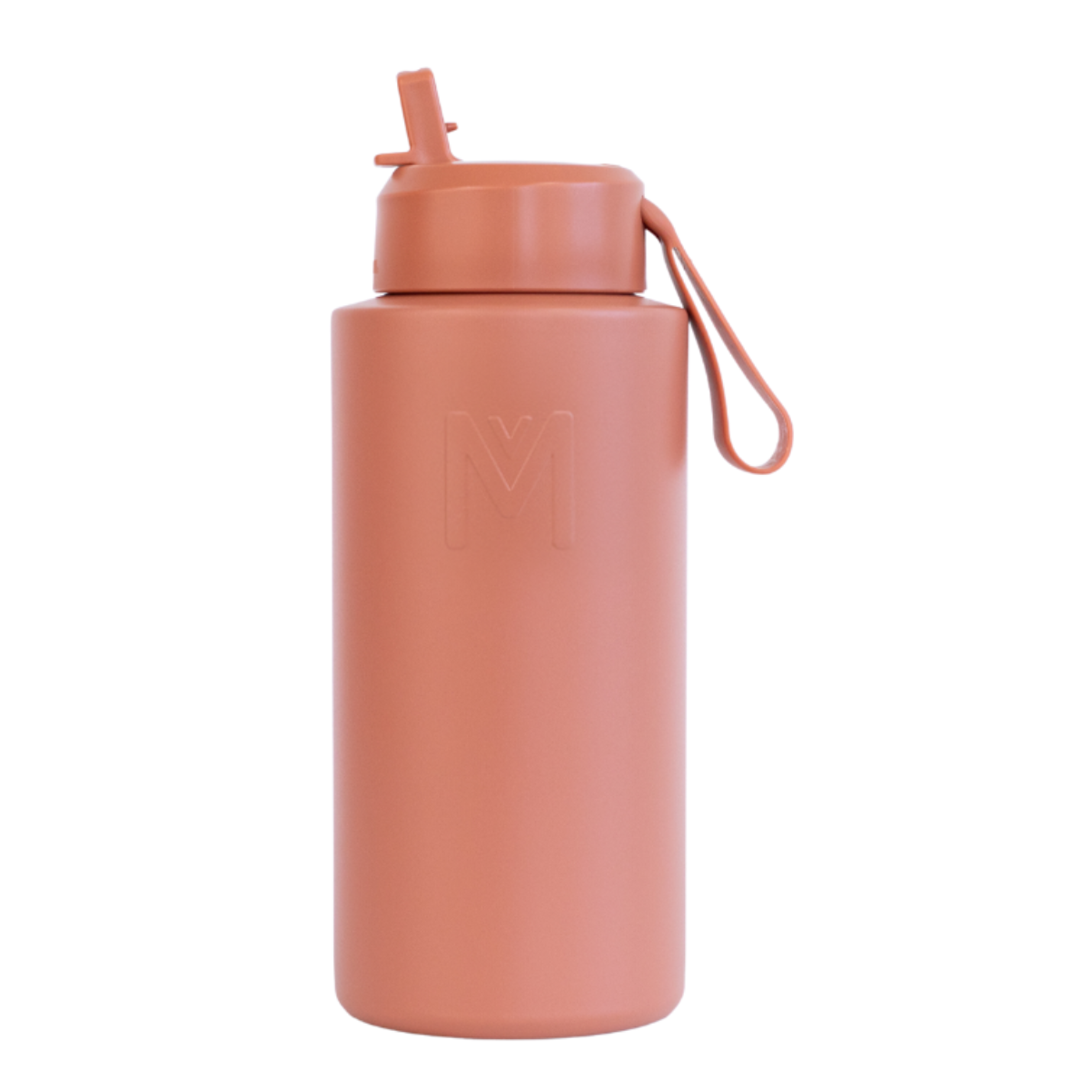 MontiiCo Fusion 1lt Drink Bottle Sipper - Clay