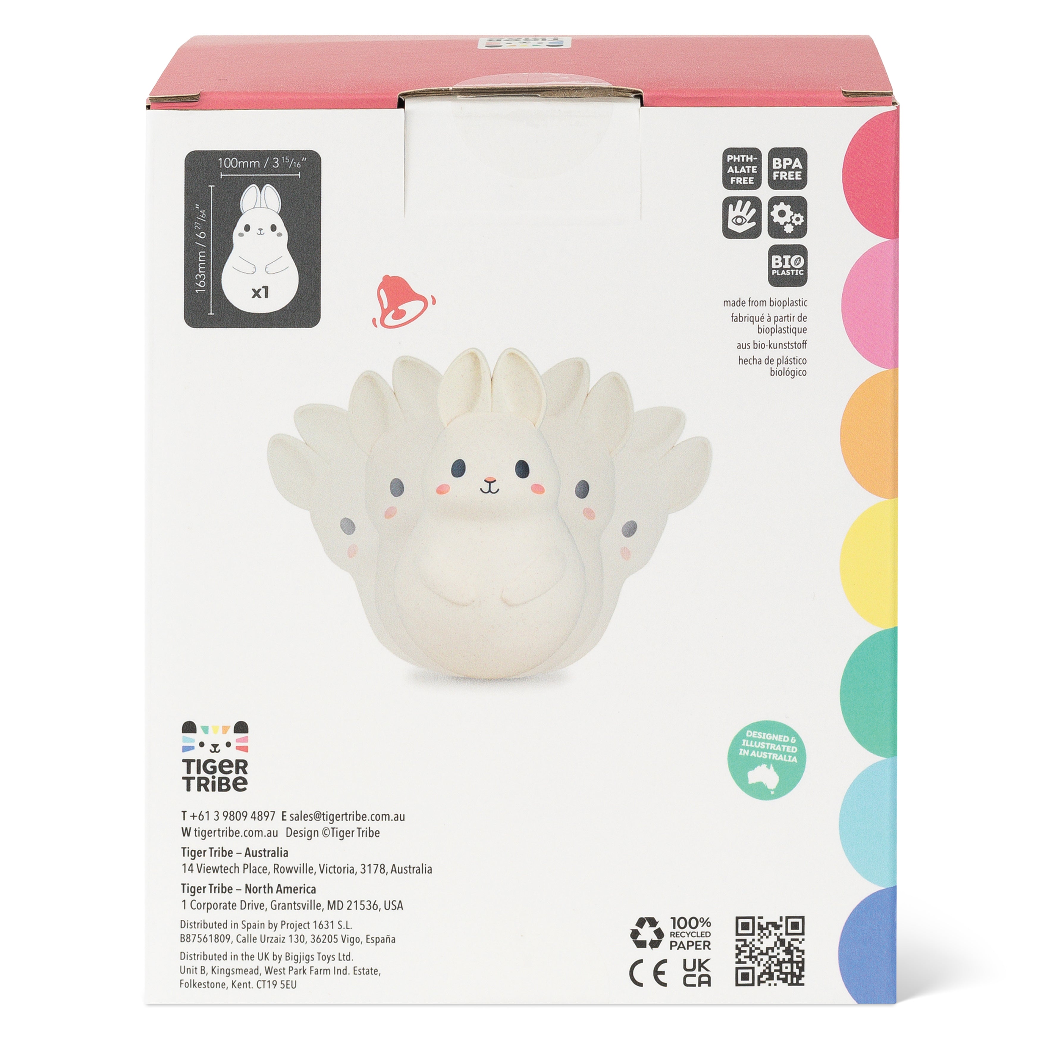 Tiger Tribe Roly Poly Bunny